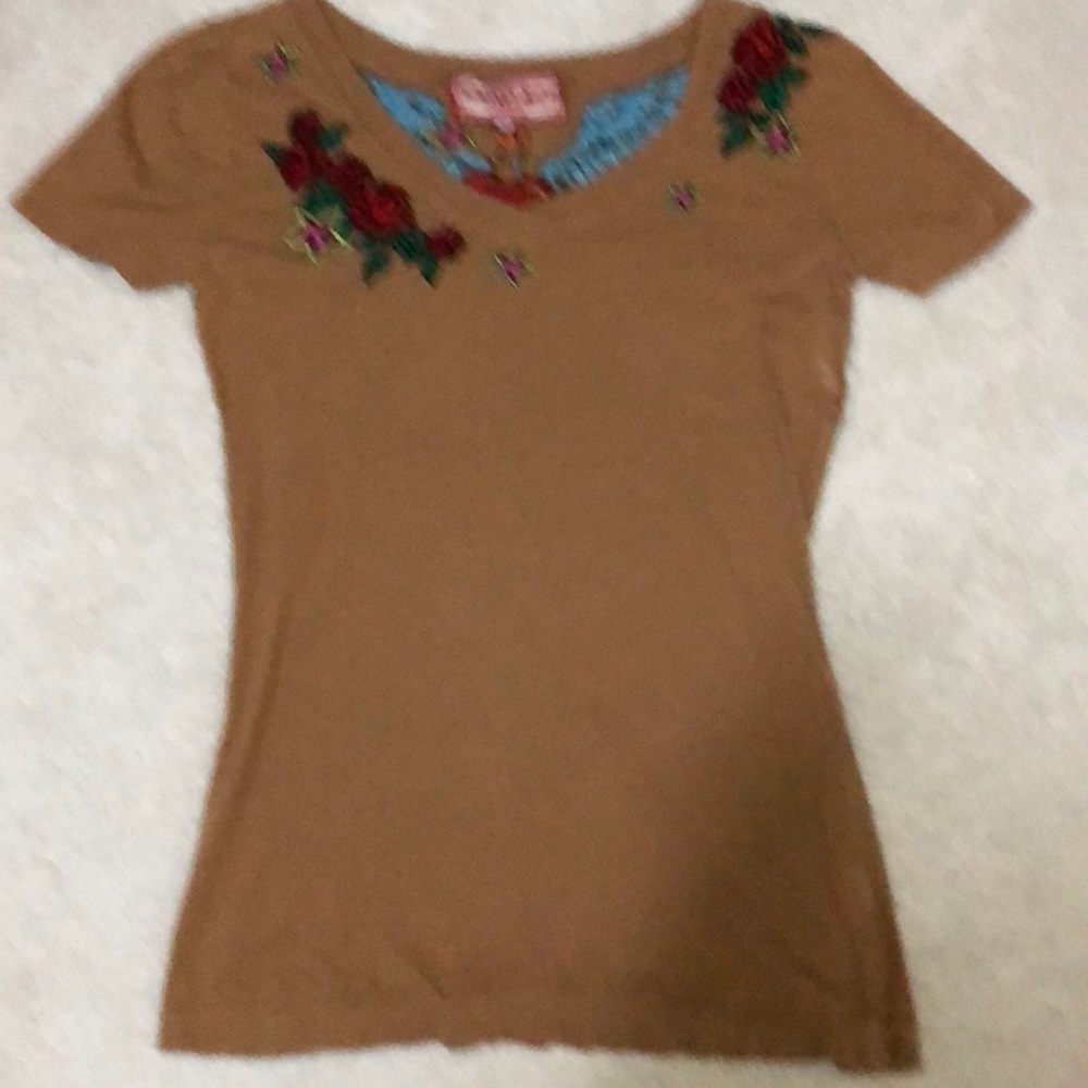 JWLA Johnny Was cotton short sleeve Tee